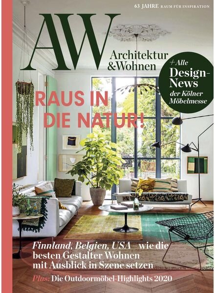 A&W Architektur und Wohnen – Februar 2020 Cover