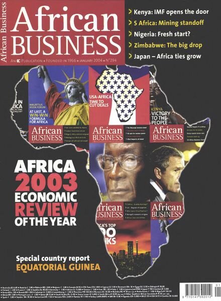 African Business English Edition – January 2004 Cover