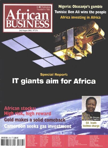 African Business English Edition – July-August 2002 Cover