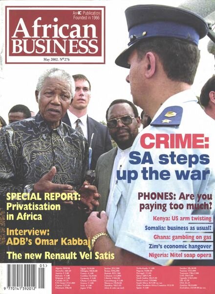 African Business English Edition – May 2002 Cover