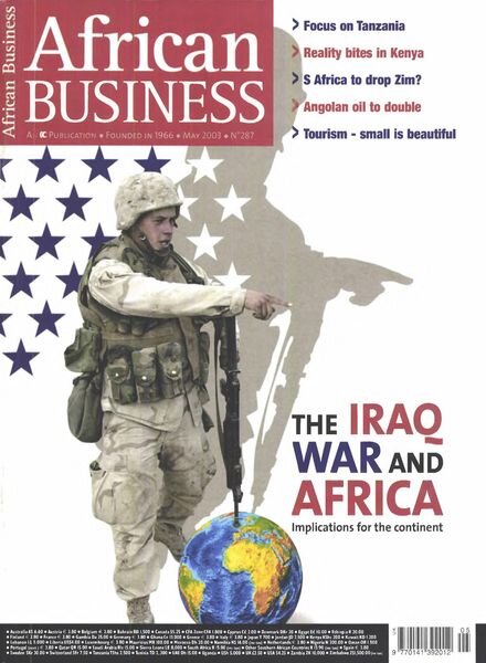 African Business English Edition – May 2003 Cover