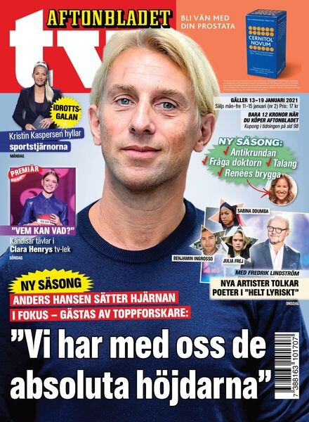 Aftonbladet TV – 11 januari 2021 Cover