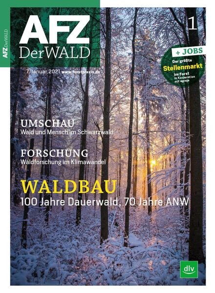 AFZ-DerWald – 29 Dezember 2020 Cover