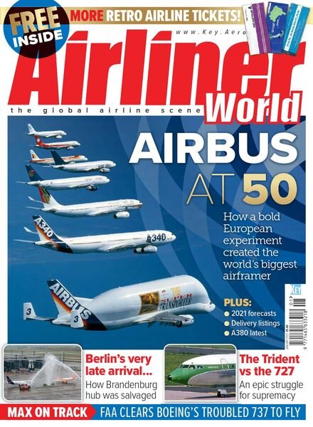 Airliner World – January 2021 Cover