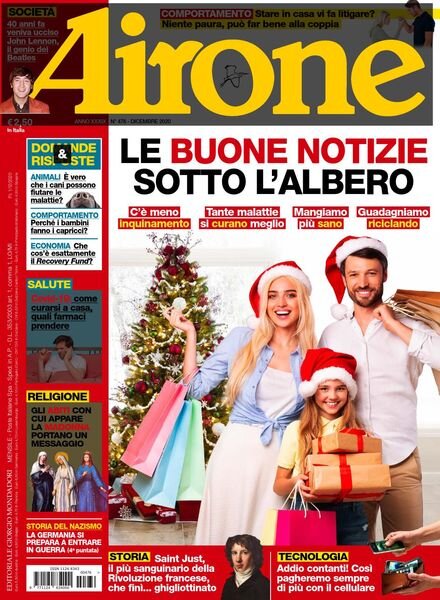 Airone – Dicembre 2020 Cover