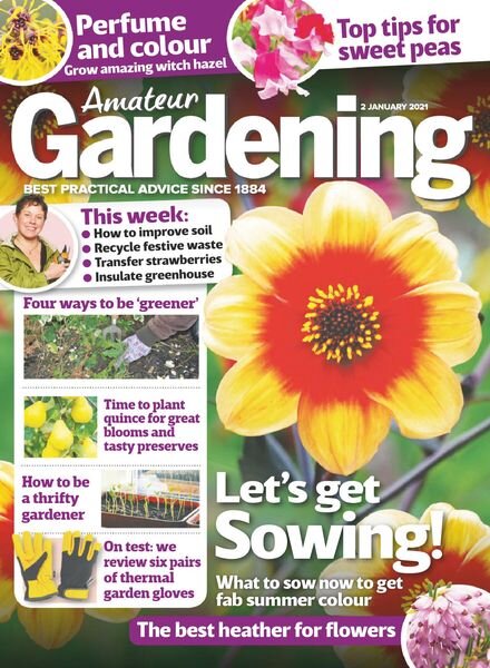 Amateur Gardening – 02 January 2021 Cover