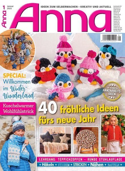 Anna Germany – Januar 2021 Cover