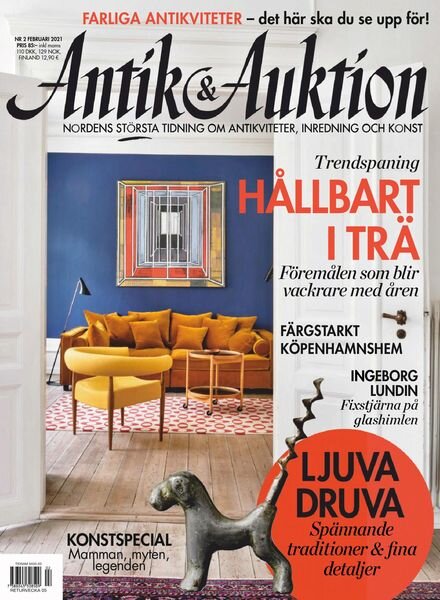 Antik & Auktion – februari 2021 Cover