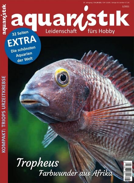 Aquaristik – Dezember 2020 Cover