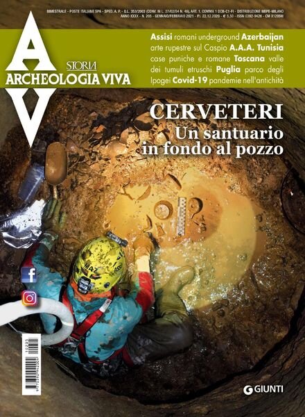 Archeologia Viva – Gennaio-Febbraio 2021 Cover