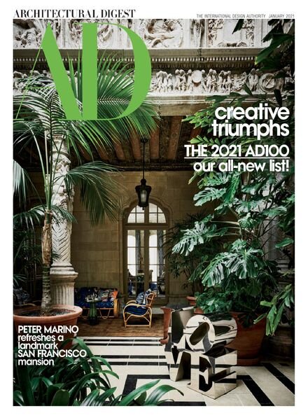 Architectural Digest USA – January 2021 Cover