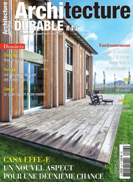 Architecture Durable – Janvier-Mars 2021 Cover
