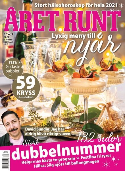 aret Runt – 22 december 2020 Cover