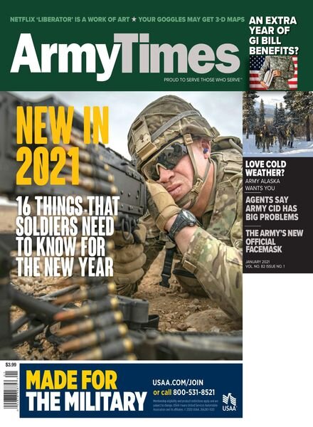 Army Times – January 2021 Cover