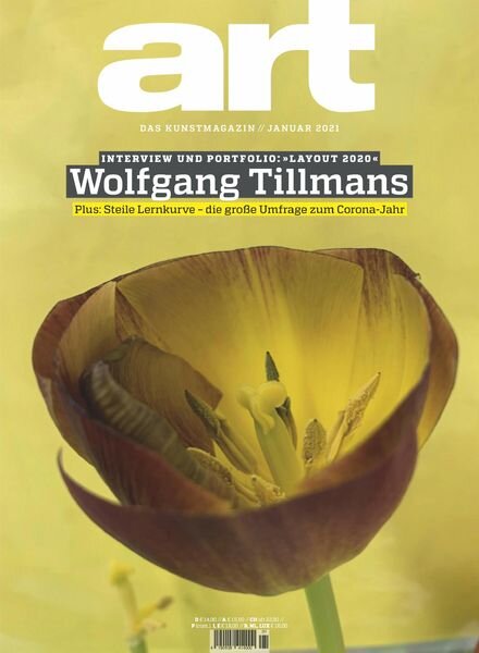 Art Magazin – Januar 2021 Cover