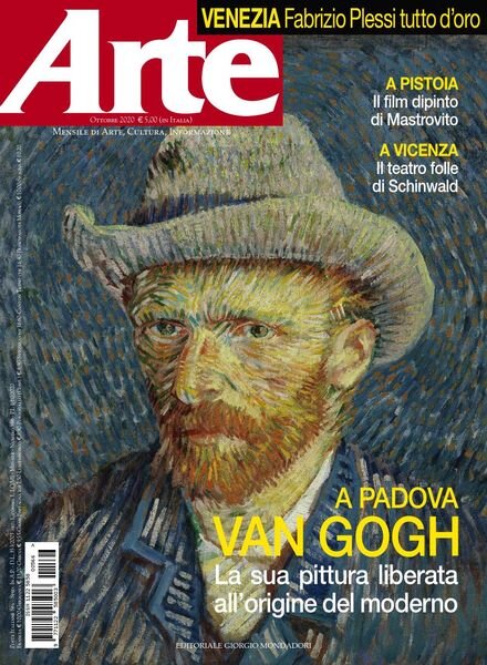 Arte – Ottobre 2020 Cover