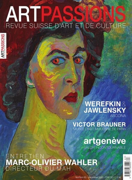 Artpassions – Decembre 2020 Cover