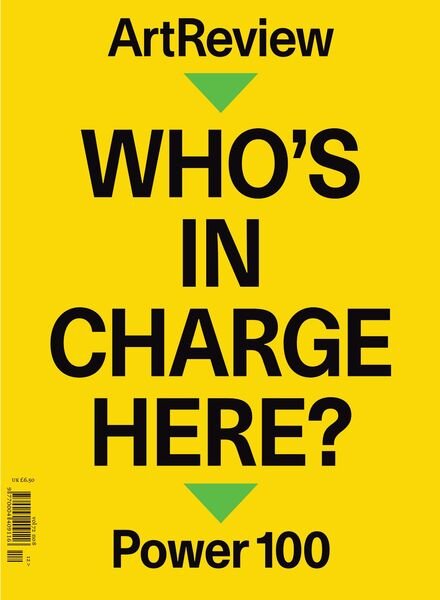 ArtReview – December 2020 Cover