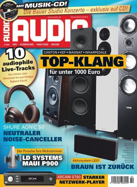 Audio – Februar 2021 Cover