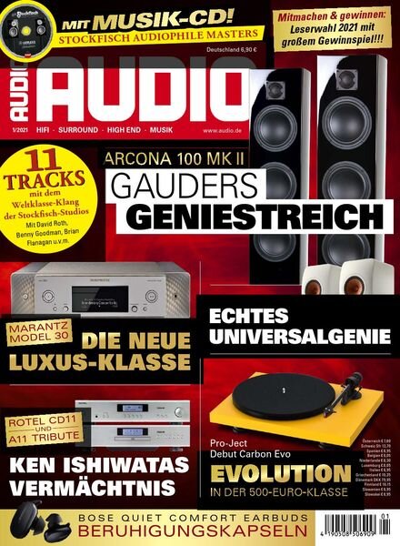 Audio Magazin – Januar 2021 Cover