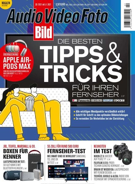 Audio Video Foto Bild – Februar 2021 Cover