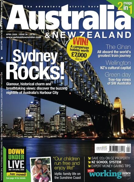 Australia & New Zealand – April 2009 Cover