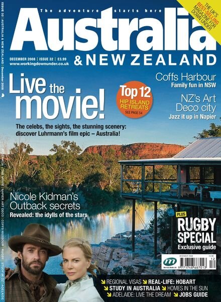 Australia & New Zealand – December 2008 Cover