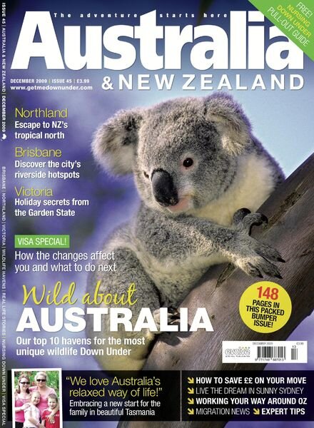 Australia & New Zealand – December 2009 Cover