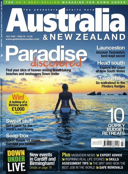 Australia & New Zealand – July 2009 Cover