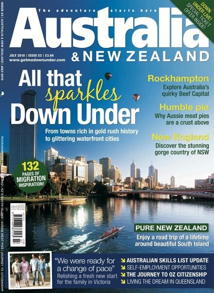 Australia & New Zealand – July 2010 Cover