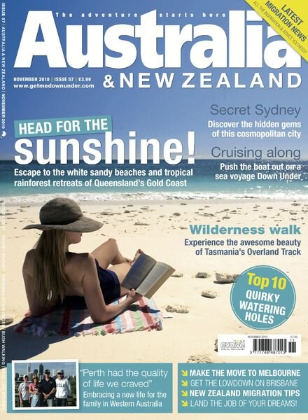 Australia & New Zealand – November 2010 Cover