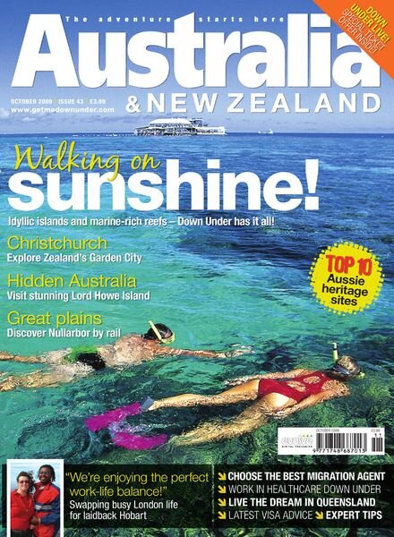 Australia & New Zealand – October 2009 Cover