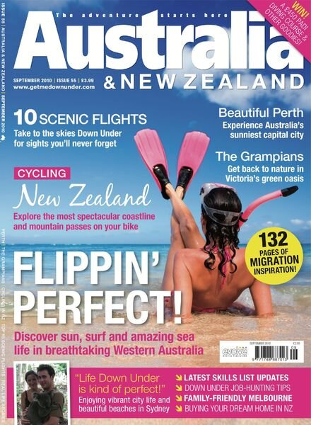 Australia & New Zealand – September 2010 Cover