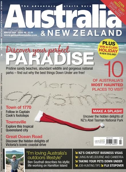 Australia & New Zealand – Winter 2009 Cover