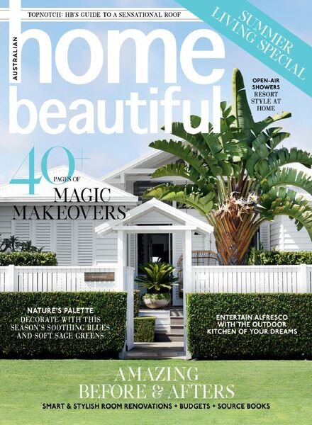 Australian Home Beautiful – February 2021 Cover