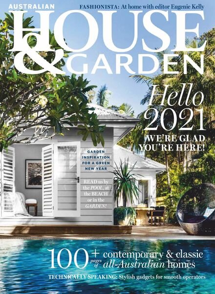 Australian House & Garden – January 2021 Cover