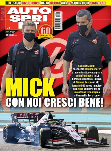Auto Sprint N.2 – 12 Gennaio 2021 Cover
