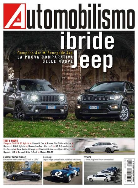 Automobilismo – Novembre 2020 Cover