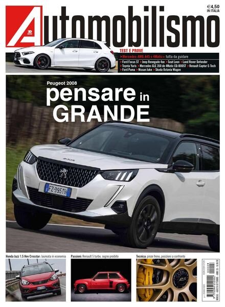 Automobilismo – Settembre 2020 Cover