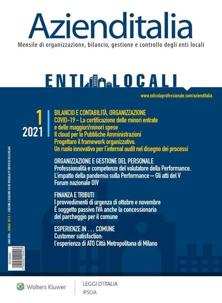 Azienditalia – Gennaio 2021 Cover