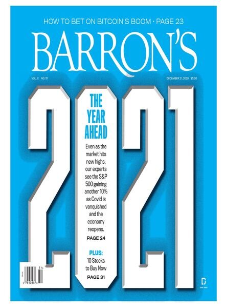 Barron’s – 21 December 2020 Cover