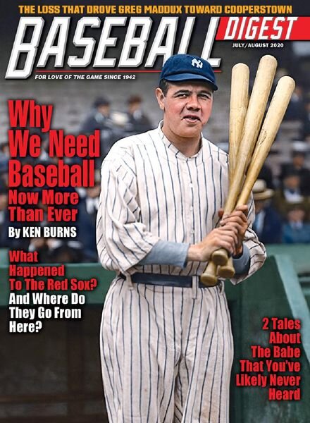 Baseball Digest – July-August 2020 Cover