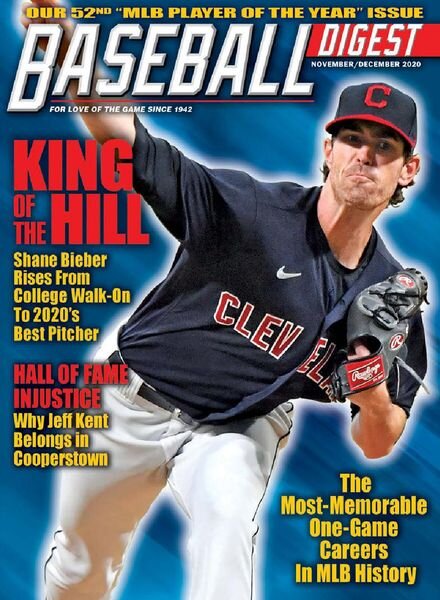Baseball Digest – November-December 2020 Cover