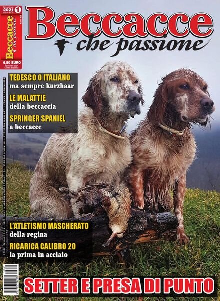 Beccacce Che Passione – Gennaio-Febbraio 2021 Cover