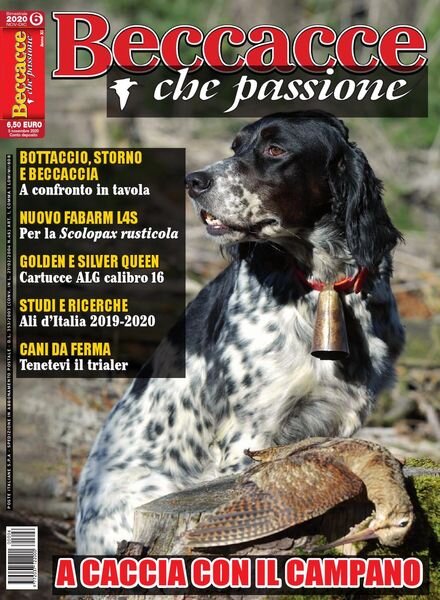 Beccacce Che Passione – Novembre-Dicembre 2020 Cover
