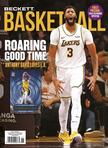 Beckett Basketball – November 2020 Cover