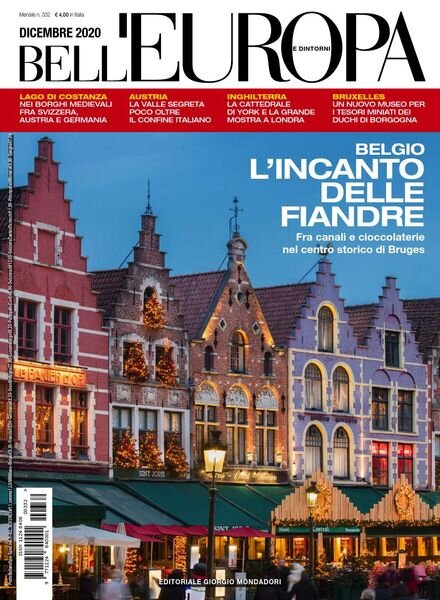 Bell’Europa – Dicembre 2020 Cover