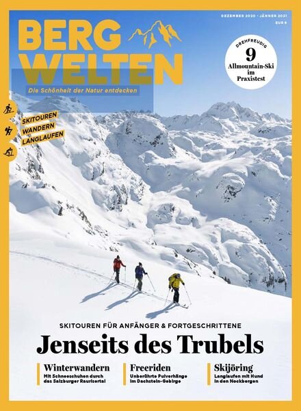 Bergwelten Austria – Dezember 2020 – Janner 2021 Cover