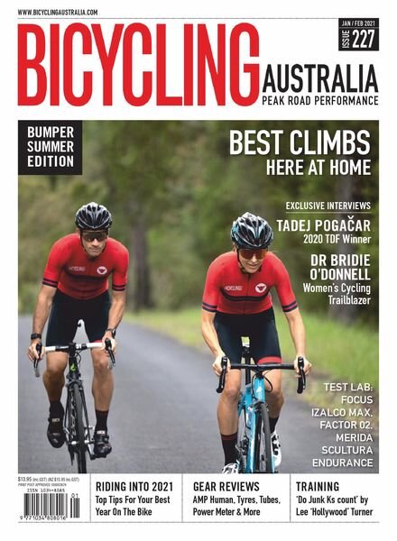 Bicycling Australia – January-February 2021 Cover
