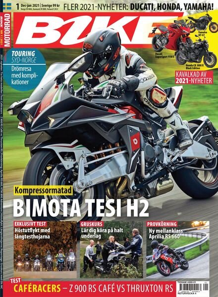 Bike powered by Motorrad Sweden – 10 december 2020 Cover